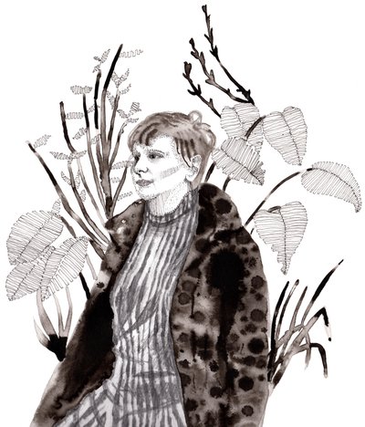 自画像, 2020 作： Charlotte Orr