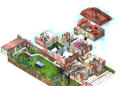 私を建てた家、2021 作： Charlotte Orr