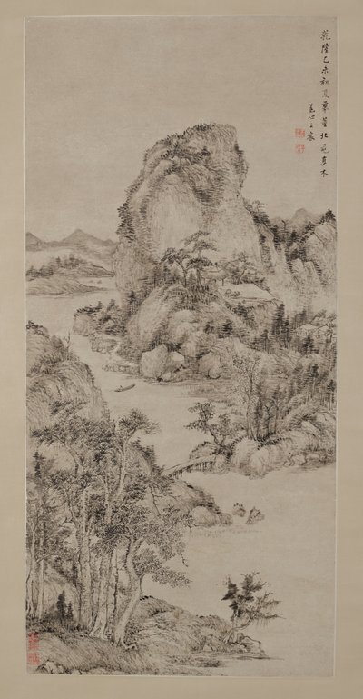 東原後の風景 作： Chen Wang