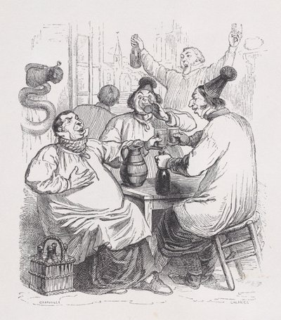 ベランジェ全集、1836年からの教区の歌手。 作： Cherrier