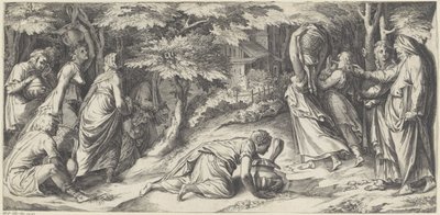 イスラエル人はエジプトから逃げる 作： Cherubino Alberti