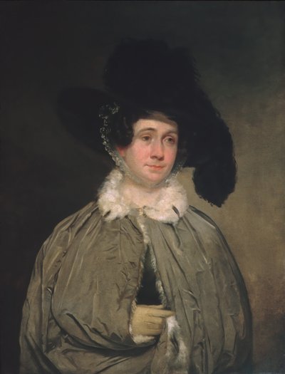 トーマス・ブリュースター・クーリッジ夫人1827年。 作： Chester Harding