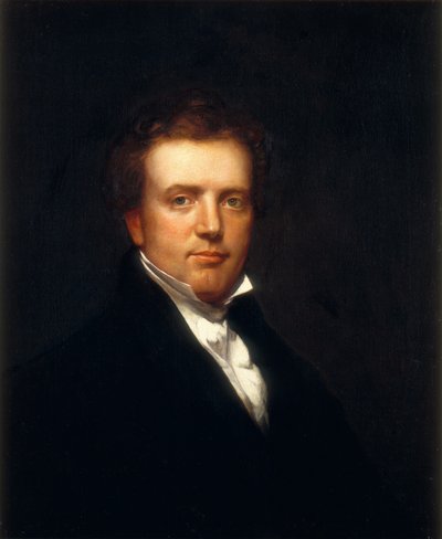自画像、c。 1825年。 作： Chester Harding