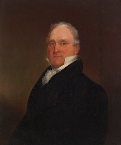 The Honorable James Lanman (1769-1841), B.A. 1788年、修士1791年 作： Chester Harding