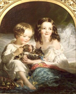 フレデリック・オード・パウレット夫妻の肖像 作： Chevalier Louis William Desanges