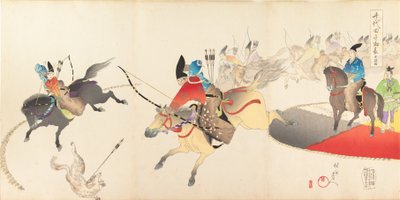 千代田 化ｓｔぇ あｌ部ｍ おｆ 面、 １８９７。、 １８９７。 作： Chikanobu Yoshu