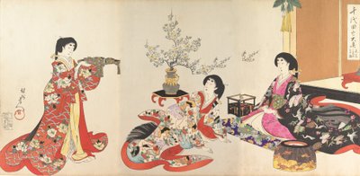 Chiyoda Castle Album of Women, 1895., 1895. 作： Chikanobu Yoshu