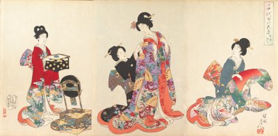 Chiyoda Castle Album of Women, 1895., 1895. 作： Chikanobu Yoshu
