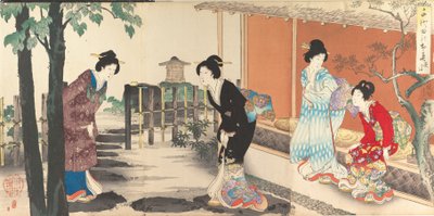 Chiyoda Castle Album of Women, 1895., 1895. 作： Chikanobu Yoshu
