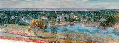 オーバー 作： Childe Frederick Hassam