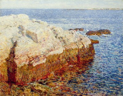 Rocha do penhasco, Appledore 作： Childe Frederick Hassam