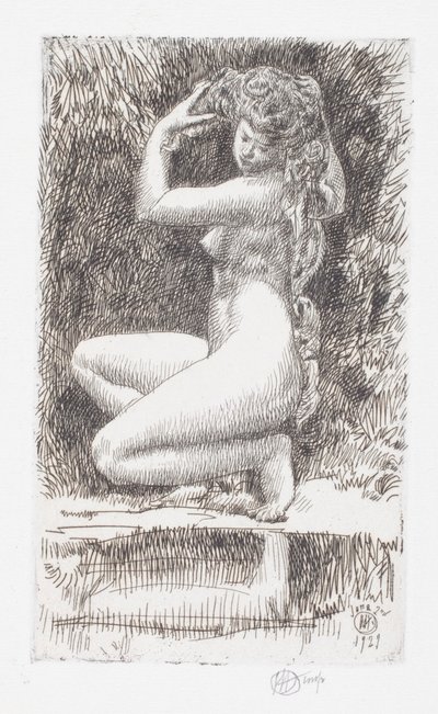 エゲリア 作： Childe Frederick Hassam