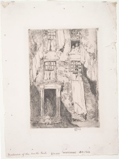 ノースエンドのマドンナ 作： Childe Frederick Hassam
