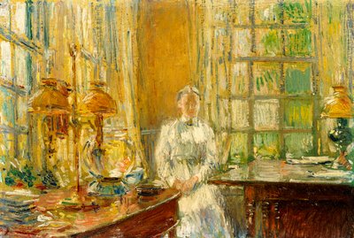 コスコブのホリー夫人 作： Childe Frederick Hassam