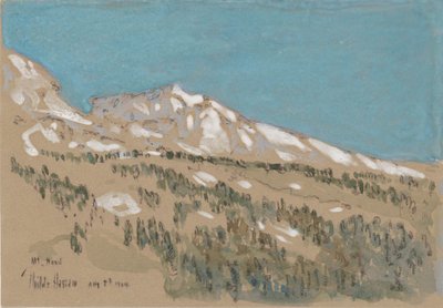 フッド山 作： Childe Frederick Hassam