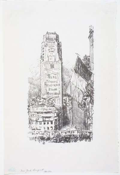 ニューヨークブーケ 作： Childe Frederick Hassam