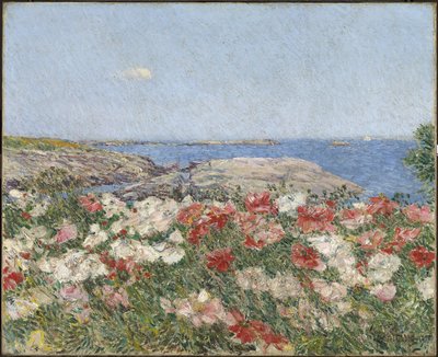 ショールズ諸島のポピー 作： Childe Frederick Hassam