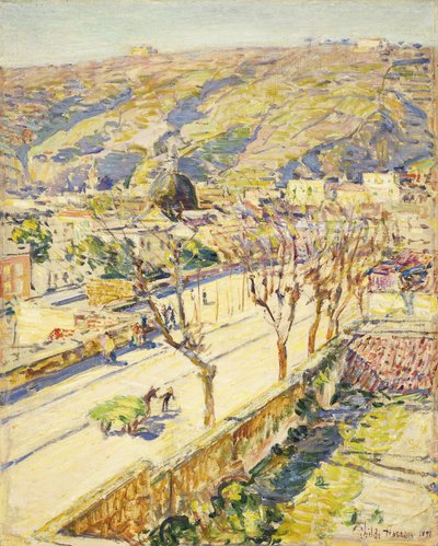 ポジリポ、イタリア 作： Childe Frederick Hassam