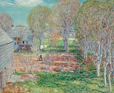 春の植栽 作： Childe Frederick Hassam