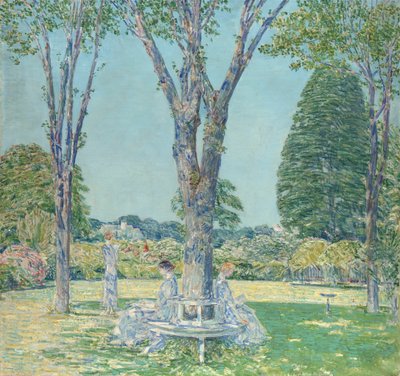 オーディション、イーストハンプトン 作： Childe Frederick Hassam