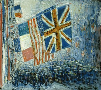 ビッグパレード 作： Childe Frederick Hassam
