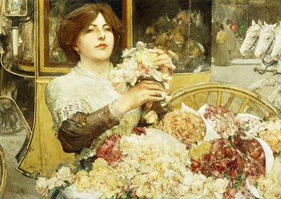 ローズガール 作： Childe Frederick Hassam