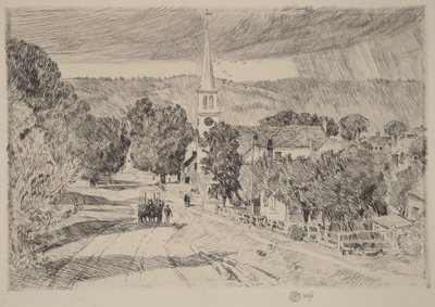  作： Childe Hassam