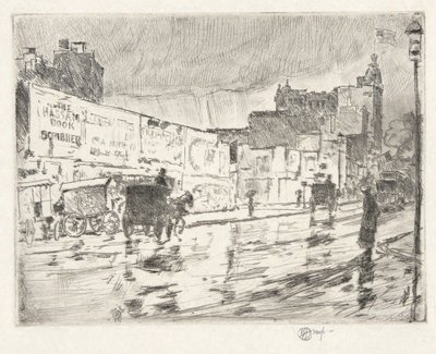  作： Childe Hassam