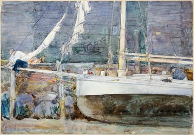  作： Childe Hassam