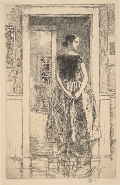  作： Childe Hassam