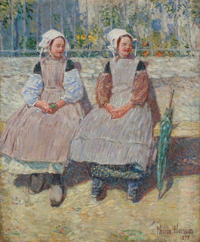  作： Childe Hassam