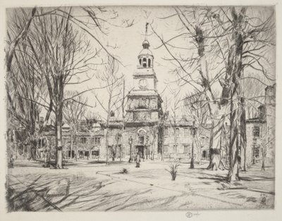  作： Childe Hassam