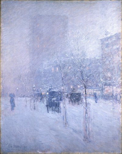  作： Childe Hassam