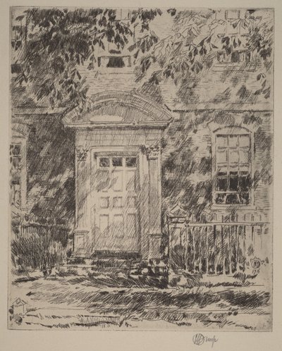  作： Childe Hassam