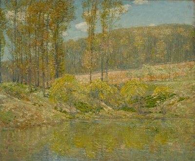 春、ナベシンク・ハイランド 作： Childe Hassam