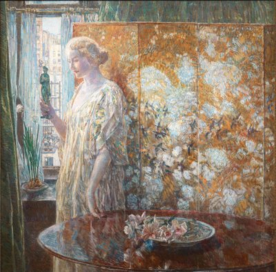 タナグラ（ザ・ビルダーズ、ニューヨーク） 作： Childe Hassam