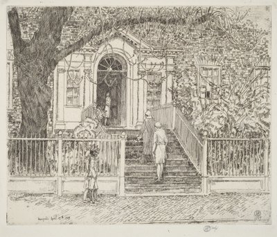  作： Childe Hassam