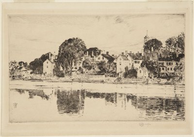  作： Childe Hassam