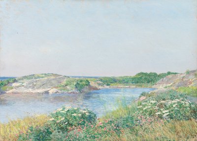 リトル・ポンド、アップルドーア 作： Childe Hassam