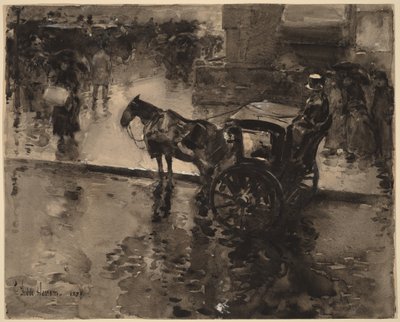  作： Childe Hassam