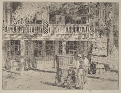  作： Childe Hassam