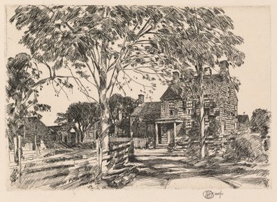  作： Childe Hassam