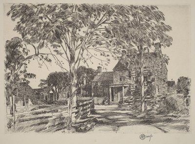  作： Childe Hassam