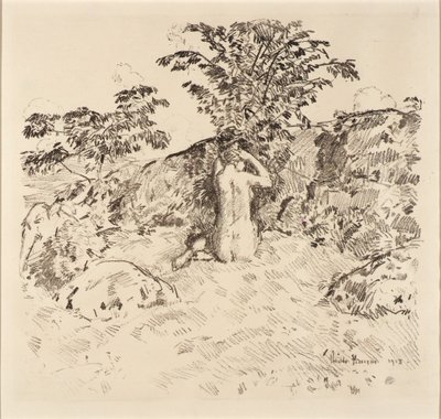 山桜 作： Childe Hassam