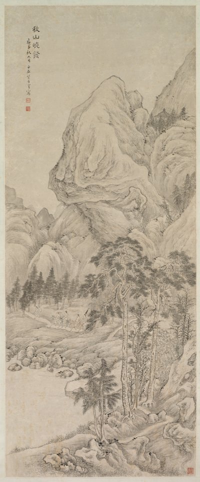 風景 作： China, Qing dynasty