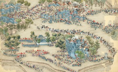 1864年以降の太平の乱。 作： Chinese Master.