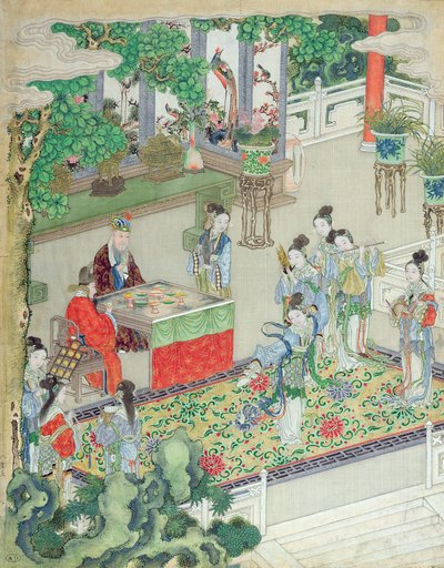 楽しませられている中国のマンダリン（シルクの色） 作： Chinese School