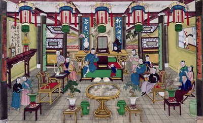 北京商人であるコング氏の家の部屋 作： Chinese School