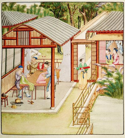 中国の洋裁店 作： Chinese School