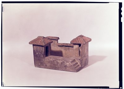 家の葬式、漢王朝（テラコッタ） 作： Chinese School